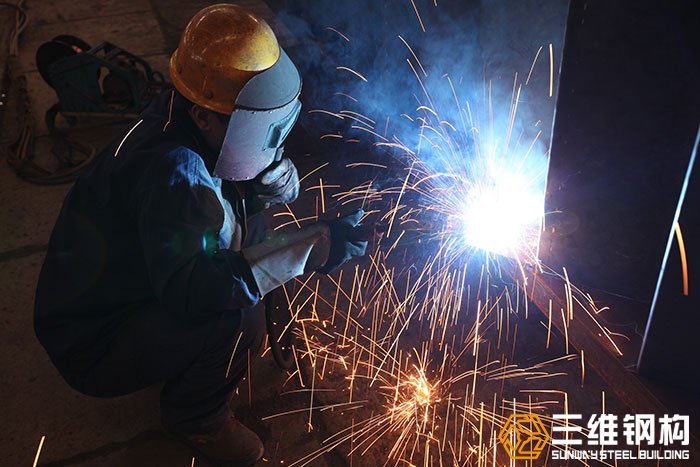 鋼結構加工制作圖示